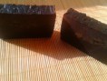 Jabón de chocolate negro y vainilla
